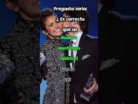 Pregunta seria Es correcto que un hombre mantenga amistad con su ex? #pareja #amistad #confianza