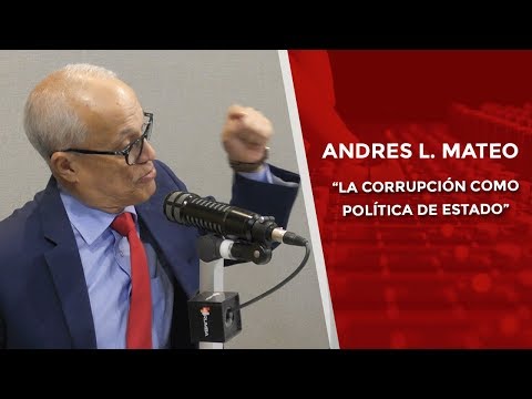 Andrés L. Mateo sobre compras del Plan Social: “La corrupción como política de Estado”