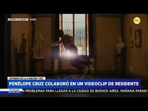 Penélope Cruz colaboró en un videoclip de Residente ? HNT a las 8 ? 21-02-24