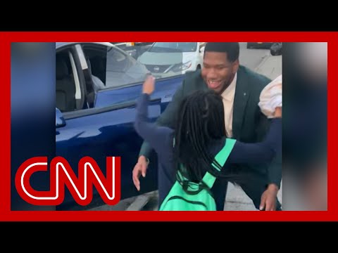 See wrongfully convicted man greet 9-year-old daughter after 8 years in prison