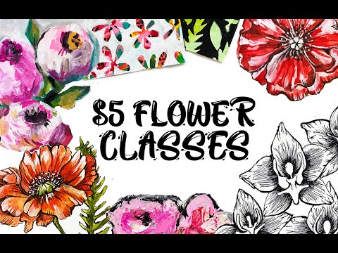 new $5 flower classes!