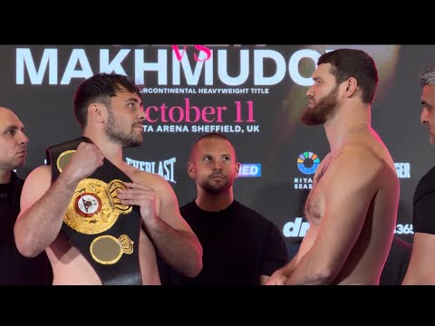 ‘REFUSE TO TURN THE AWAY’ Dave Allen & Arslanbek Makhmudov FACE OFF | WEIGH IN