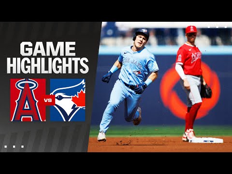 Angels vs. Blue Jays Game Highlights (8/24/24) | MLB Highlights