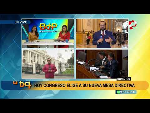 Congreso elige hoy a nueva Mesa Directiva: Aragón y Soto disputan la presidencia