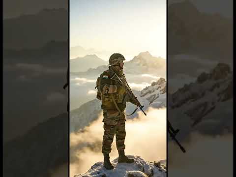 😱देश के लिए खड़ा ये जवान... एक लाइक तो बनता है ❤️🇮🇳 ek bar jarur dekhe pura #shorts #army #pahadi