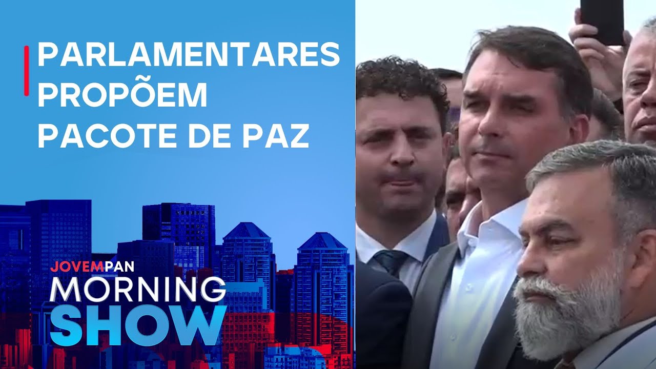 Acompanhe a COLETIVA da OPOSIÇÃO contra PRISÃO DE BOLSONARO