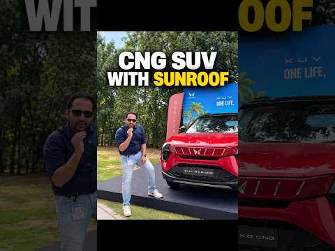 New Mahindra XUV 3XO CNG Launched 🔥 24.7 KM/KG Mileage + Sunroof 🚗