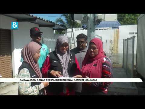 14 kawasan panas gempa bumi dikenal pasti di Malaysia