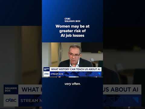 Women <strong>may</strong> be at greater risk <strong>of</strong> AI job losses