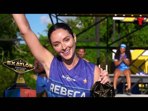 Rebeca Valentín se queda con la primera Medalla de Salvoconducto | Exatlón EE.UU All-Stars 2024