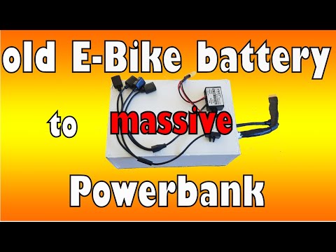 building a massive Powerbank from old E-Bike battery