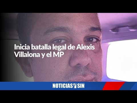 Inicia batalla legal entre Alexis Villalona y el MP