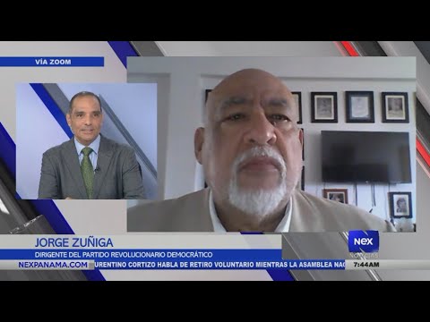 Jorge Zuñiga se refiere a la situación política actual del país