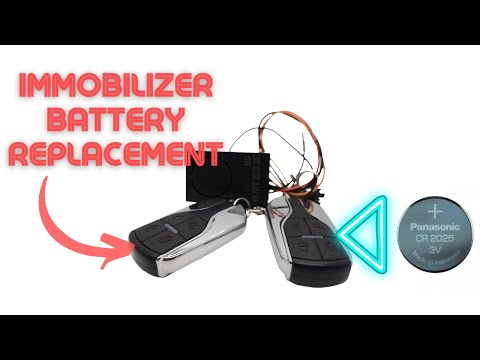 How to Change Immobilizer Battery of Ebike Escooter