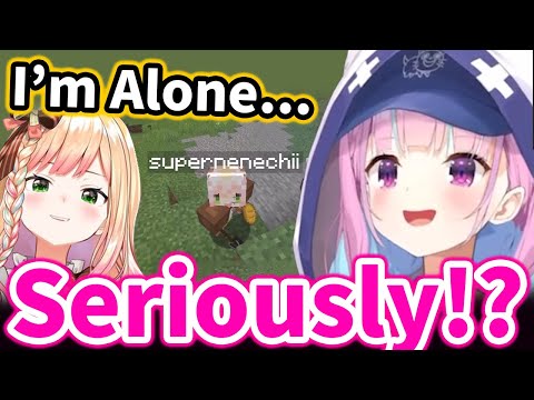 Aqua finally finds another solo member then gets excited【Hololive/Eng sub】