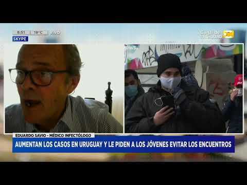 Coronavirus en Uruguay: Le piden a los jóvenes evitar los encuentros en Hoy Nos Toca a las Ocho