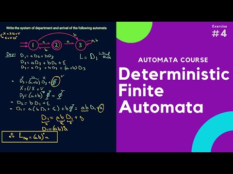 Automata - Deterministic Finite Automata [DFA Exercise 4]