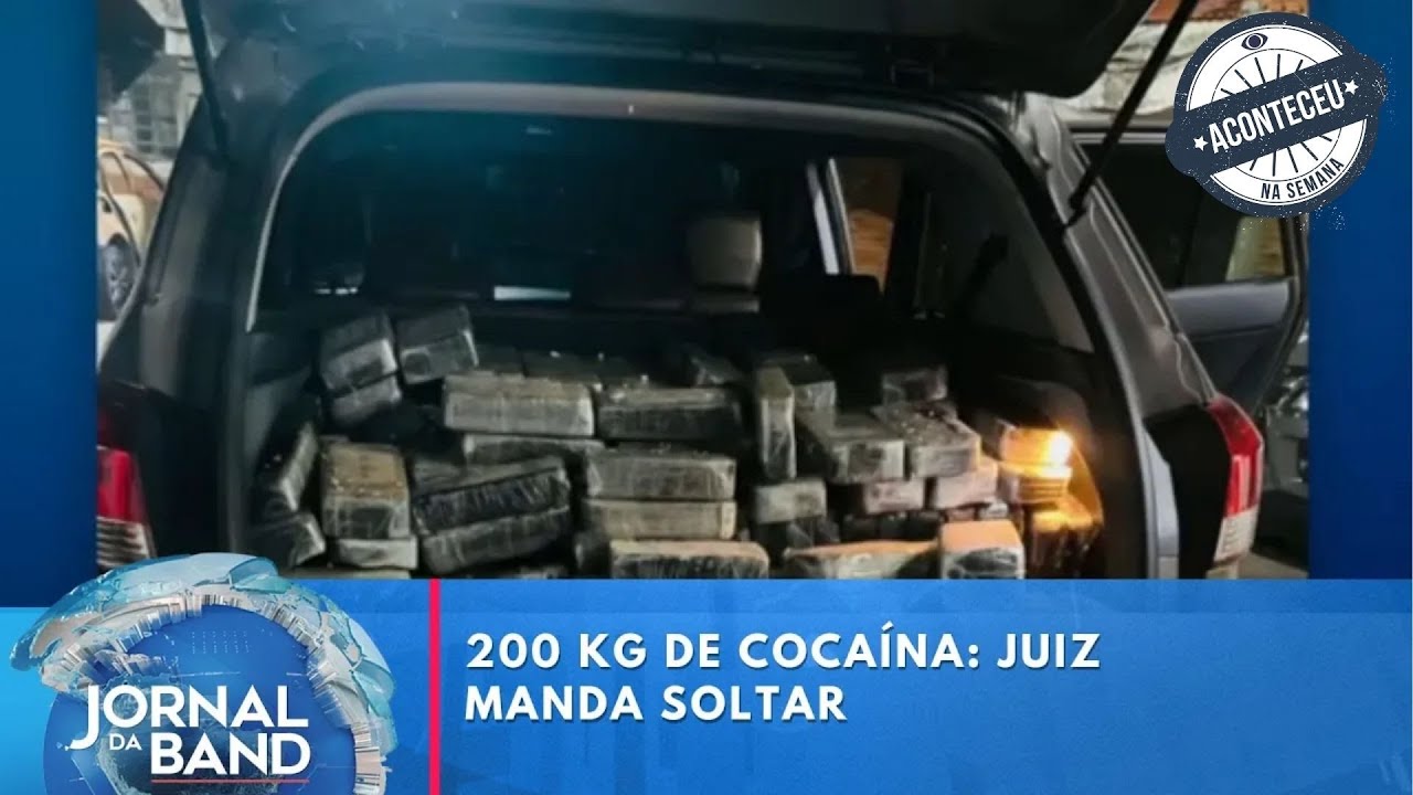 Juiz solta traficante com 200 kg de cocaína | Aconteceu na Semana