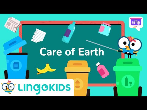 Learn About Taking Care of Earth ♻️🌎 VOCABULARY FOR KIDS | Lingokids