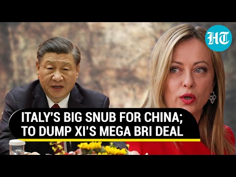 Italy Snubs China: Pulls Back From Xi's Mega Belt and Road Initiative; ‘Failed To Meet...’ | Watch