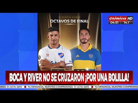 Copa Libertadores: Boca y River no se cruzaron... ¡por una bolilla!