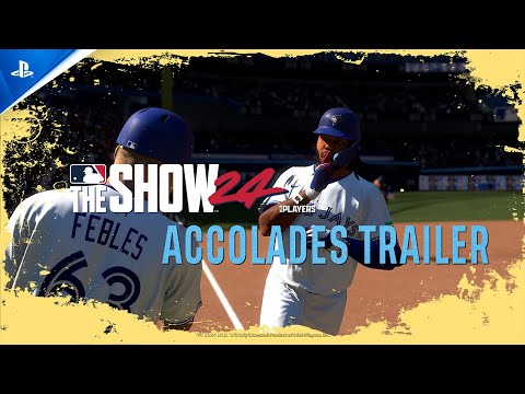 MLB The Show 24 - Accolades Trailer | PS5 & PS4 Games