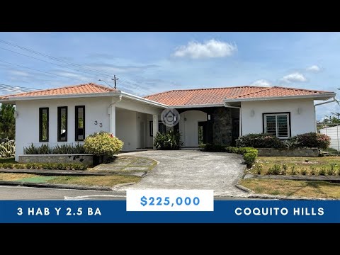Venta de casa de esquina con acabados de alta calidad en Coquito Hills, Chiriquí. 6981.5000