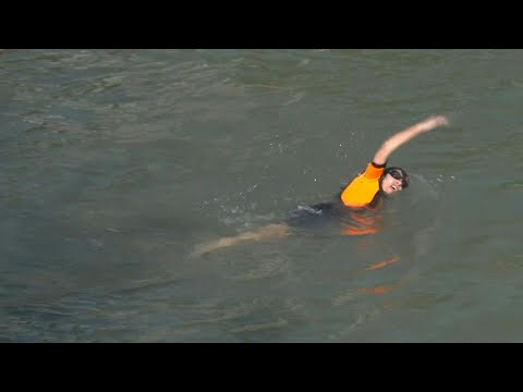 JO-2024: Anne Hidalgo et Tony Estanguet se baignent dans la Seine | AFP Images