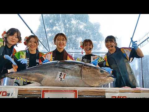仙臺サバキ女子マグロ解體