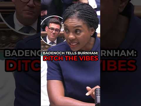 Andy Burnham's "honeymoon is over" as Kemi Badenoch tells PM to "DITCH THE VIBES"