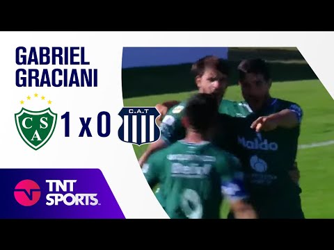 Gabriel Graciani (1-0) Sarmiento vs Talleres | Zona B - F 4 - Copa LFP 2021