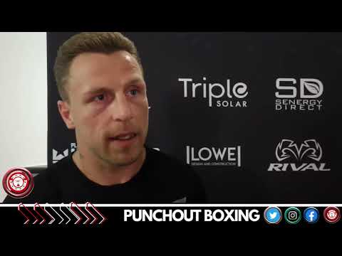 JAMES ‘OZZY’ OSBORNE – “I’VE BEEN GETTING TALL SPARRING IN AND I FEEL MORE THAN CONFIDENT WITH”