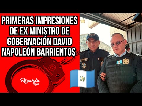 Exministro de Gobernación David Barrientos capturado por incumplir órdenes de Fiscal Consuelo Porras