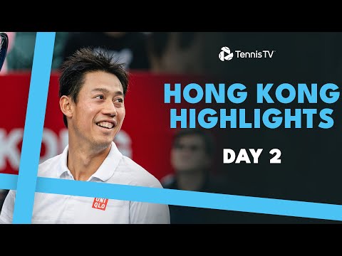 Shapovalov Faces Nishikori, Shang, Bu & Borges Feature | Hong Kong Day 2 Highlights