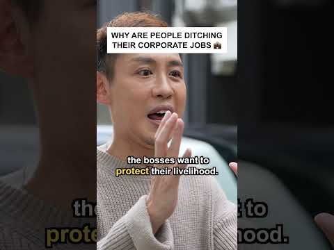 Why Are People Ditching Their Corporate Jobs #shorts