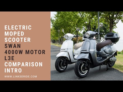 Electric Scooter with Moped 4000W 75km/h motorbike Review from China Manufacturer