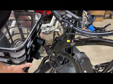 Electric Bike Company - How to Install our Front Baskets