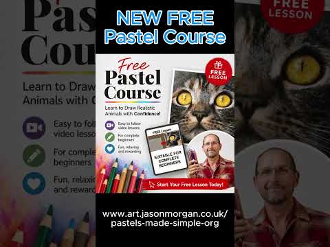 pastel course for beginners  #animalart #wildlifeart