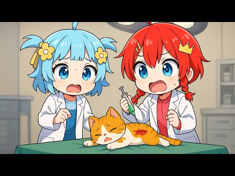 「死なないで...😭」病気になったペットを助けるマインクラフト🐱🏥【まいくら・マイクラ】