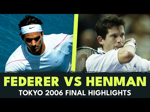 Roger Federer vs Tim Henman Final Highlights | Tokyo 2006