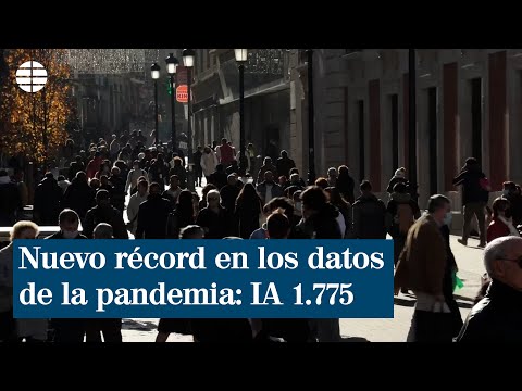 Nuevo récord de contagios Covid en España : 161.688 casos y una IA de 1.775