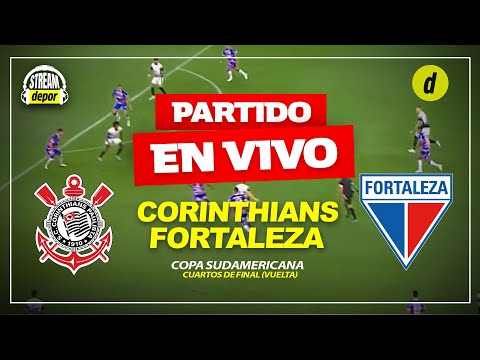 CORINTHIANS VS FORTALEZA EN VIVO | COPA SUDAMERICANA