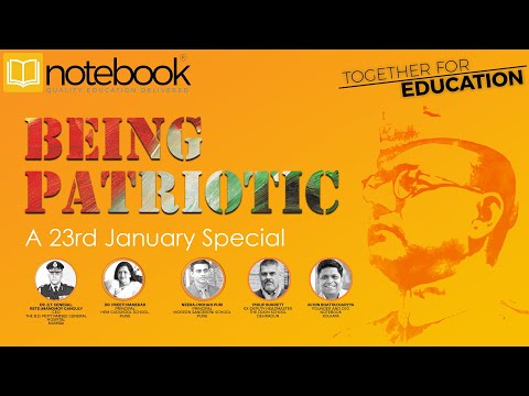 Notebook | Webinar | Together For Education | Ep 69 | Being Patriotic