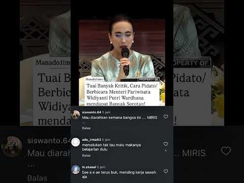 Mentri Pariwisata kita semua #gamtng #mountici #cantik #hutri80 #mentri #pariwisataindonesia