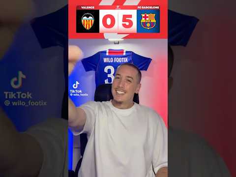 😱LE <strong>BARCA</strong> MET UNE MANITAAA A VALENCE #football #real #barcelona #lamineyamal #raphinha #firminlopes