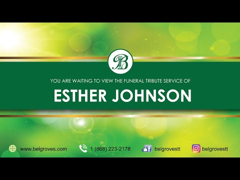 Esther Johnson Tribute Service