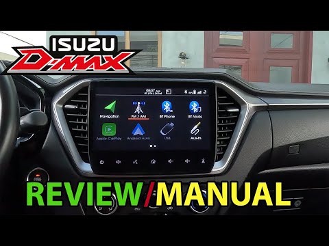 ISUZU DMAX Infotainment System In Depth Full REVIEW and User Manual