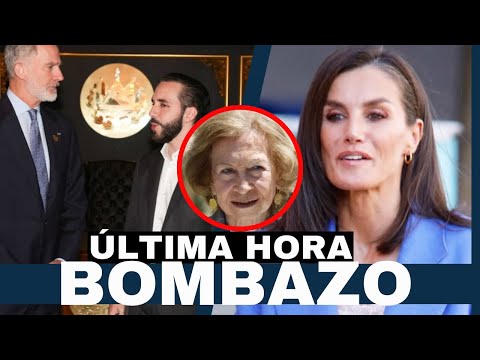 NAYIB BUKELE HUMILLA A LA REINA LETIZIA EN TOMA DE POSESIO?N con EL REY FELIPE por LA REINA SOFI?A