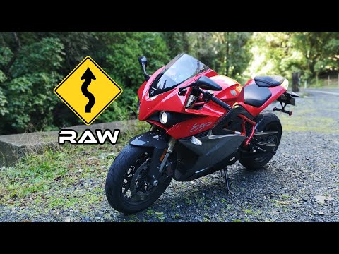 Energica Ego 🏍 Moonshine Hill Road ⛰ New Zealand 🎥 Raw