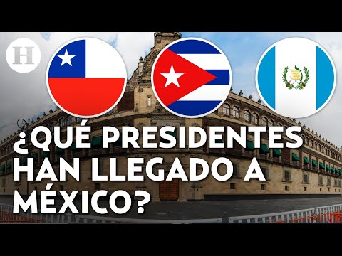 ¡Cuba, Chile y Guatemala! Estos son los presidentes que han llegado para la investidura de Sheinbaum